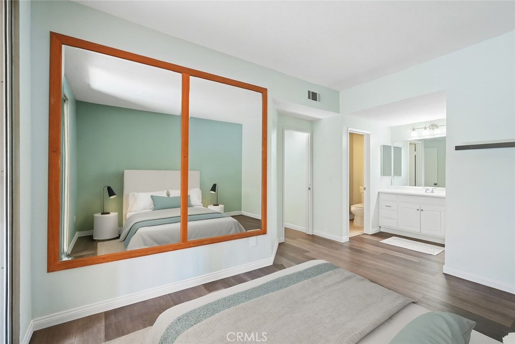 2426 Pleasant Way, Unit E Thousand Oaks, CA 91362 - Photo 13 of 36 *Virtual Staging* Primary Bedroom