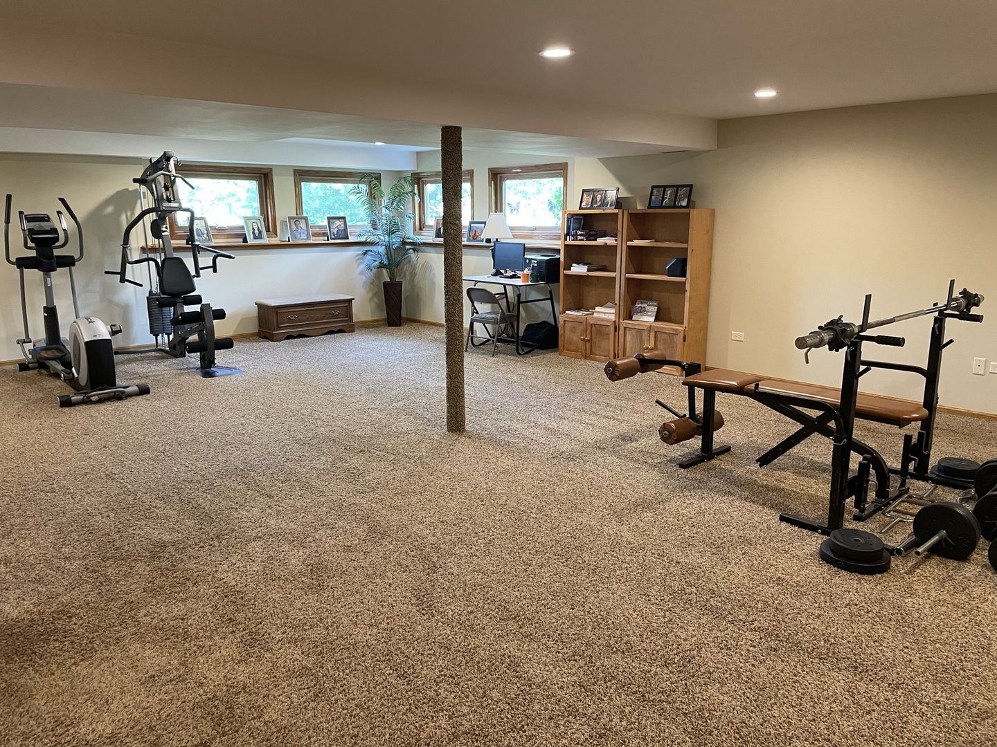 8701 South Rood Road Kingston, IL 60145 - Photo 14 of 26 a view of a room with gym equipment