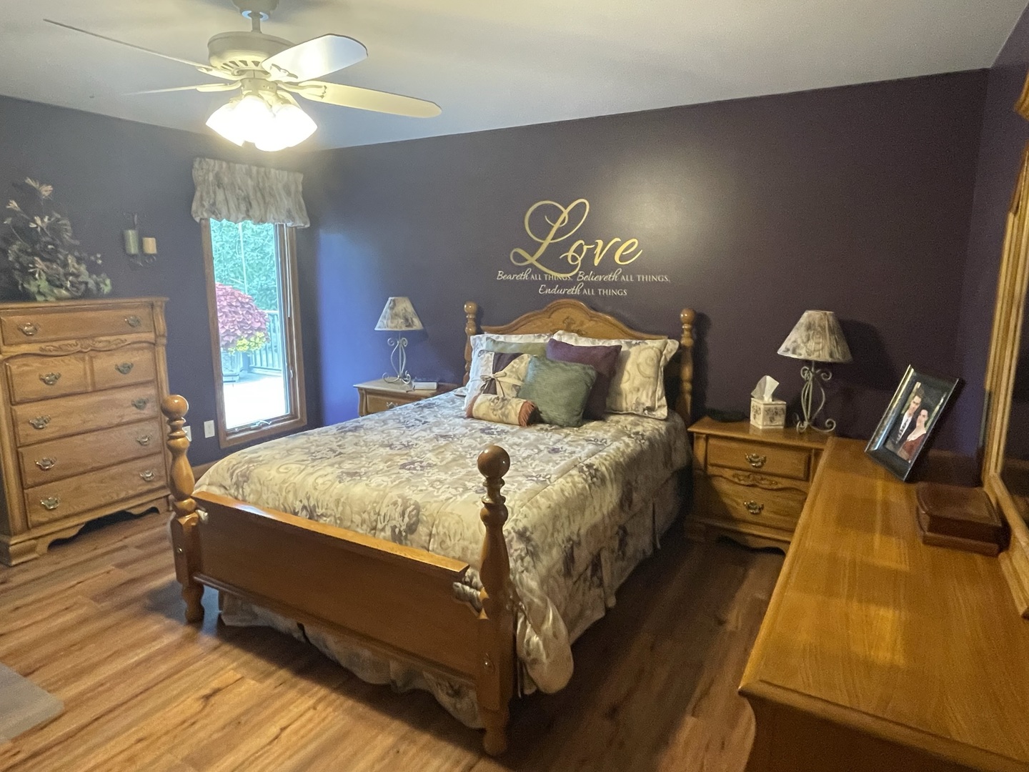 8701 South Rood Road Kingston, IL 60145 - Photo 8 of 26 a bedroom with a bed and window