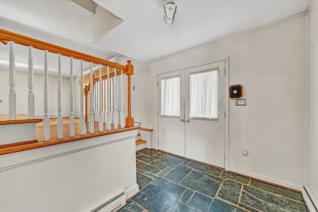 a very nice looking room with a large window