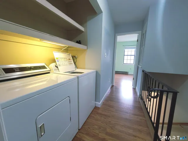 a very nice looking room with a large window