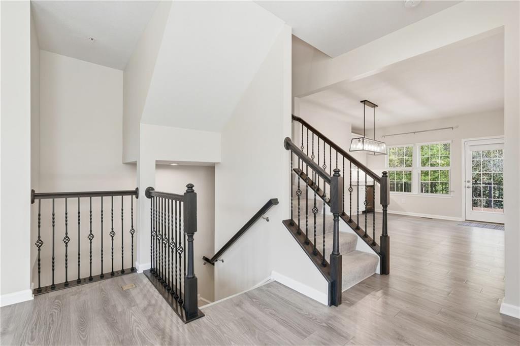 141 Arbor Trail Drive McKees Rocks, PA 15136 - Photo 15 of 44 a view of staircase with railing and a window