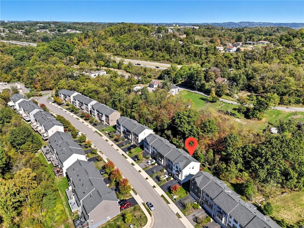 141 Arbor Trail Drive McKees Rocks, PA 15136 - Photo 40 of 44 an aerial view of residential houses with outdoor space
