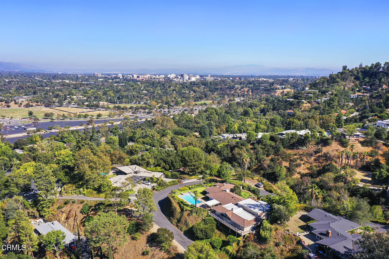 1188 Rancheros Place Pasadena, CA 91103 - Photo 54 of 57 an aerial view of a city