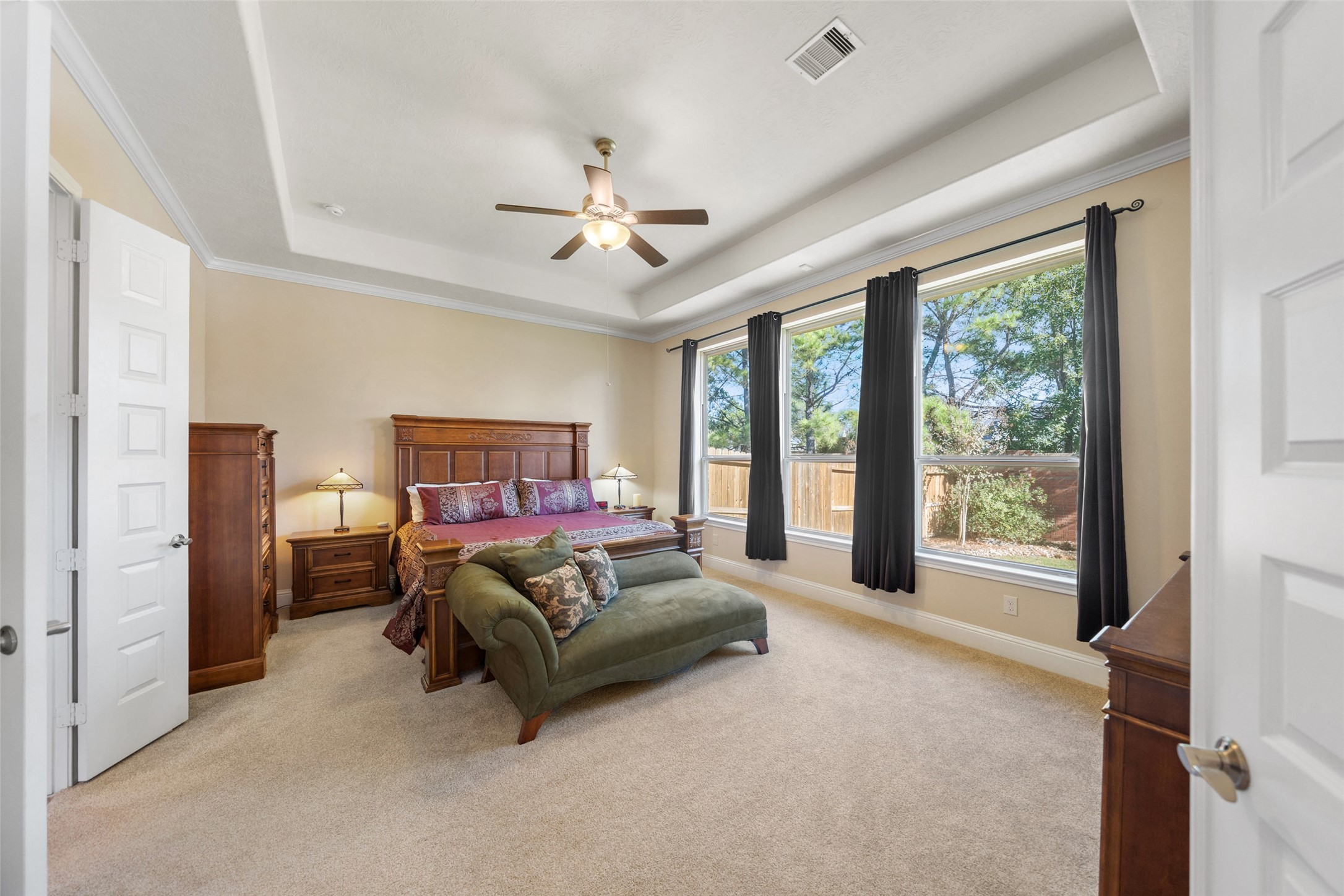 27626 South Colt Shadow Lane Spring, TX 77386 - Photo 49 of 50 a living room with furniture and a large window