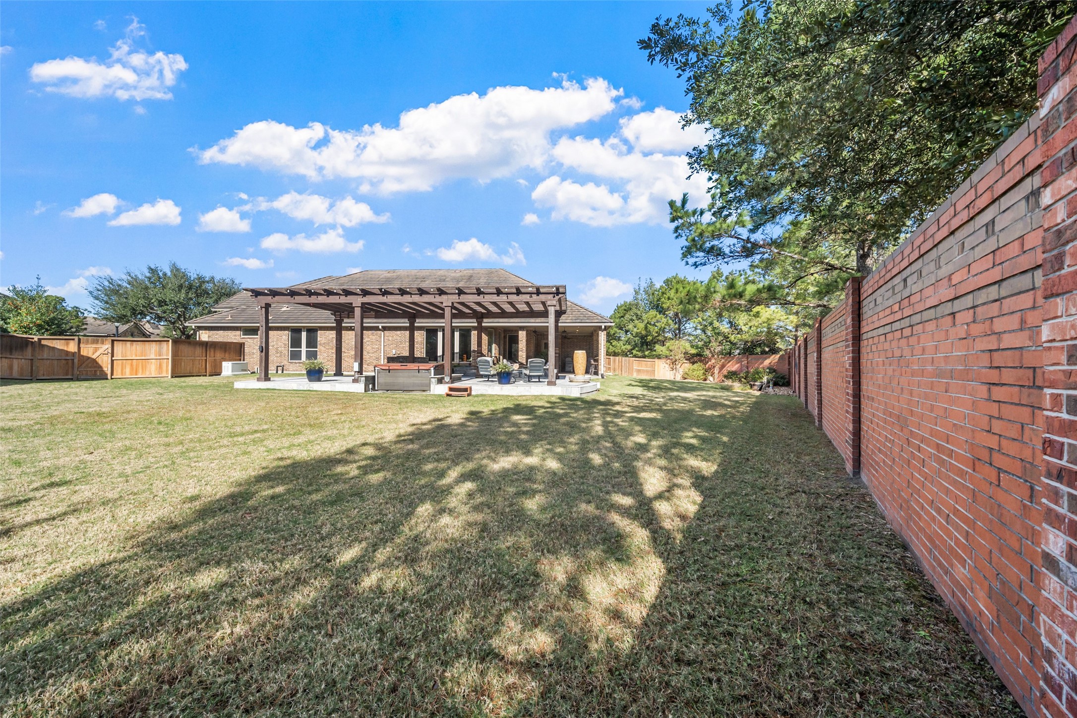 27626 South Colt Shadow Lane Spring, TX 77386 - Photo 6 of 50 a view of a house with a yard