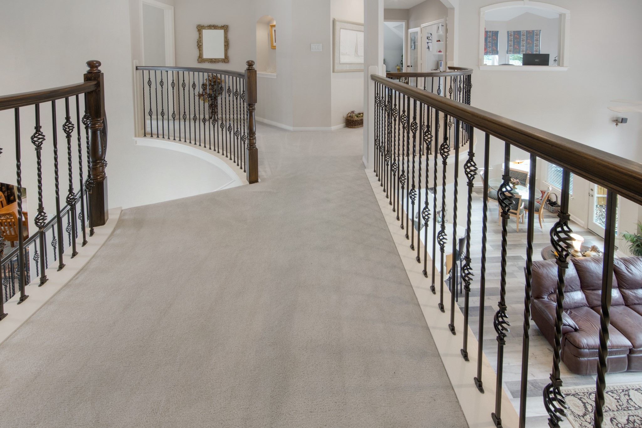 9510 Ashdown Forest Drive Spring, TX 77379 - Photo 31 of 50 a view of staircase with rug floor