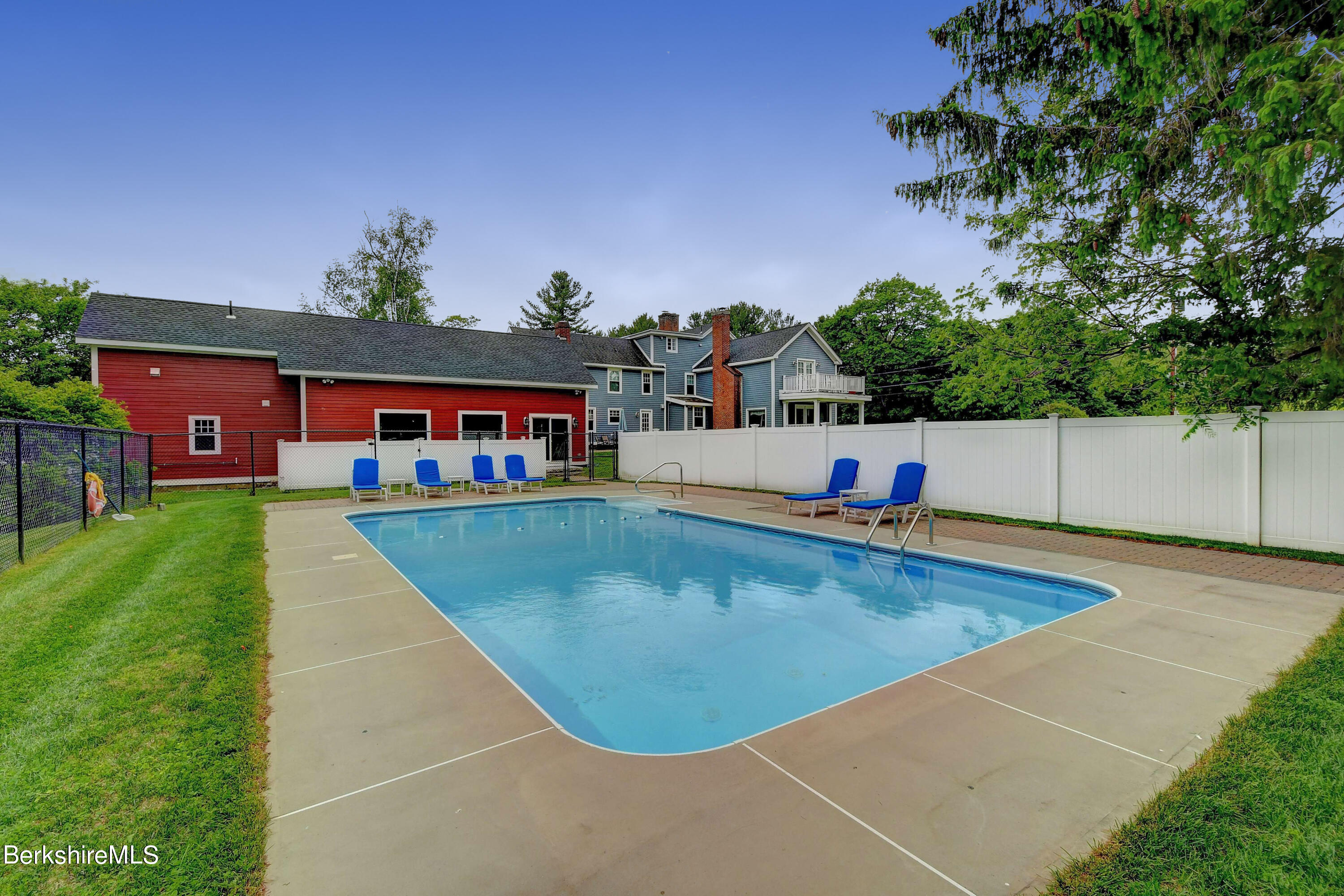 1 Devon Road Stockbridge, MA 01262 - Photo 46 of 58 swimming pool view with a outdoor space
