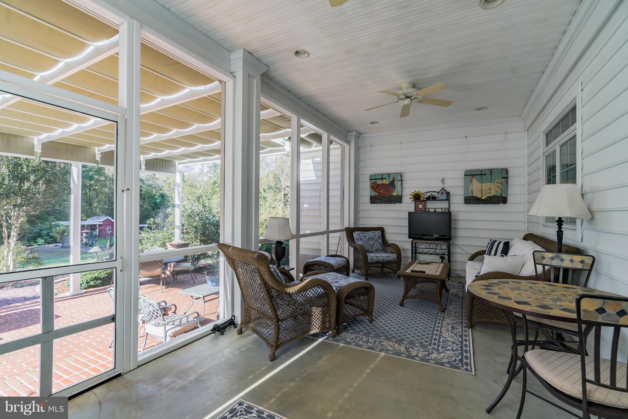 7410 Flint Hill Road Owings, MD 20736 - Photo 40 of 56 Screened porch