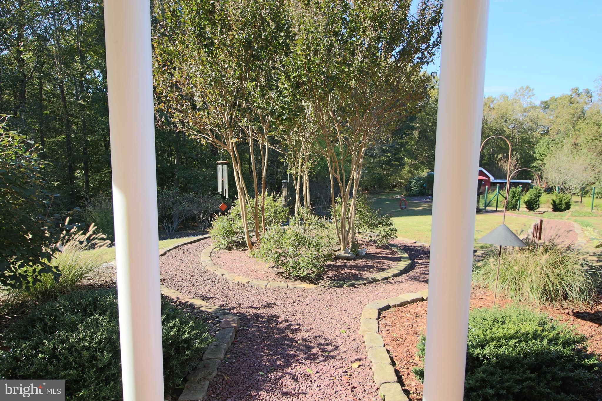 7410 Flint Hill Road Owings, MD 20736 - Photo 43 of 56 Yard view from Terrace