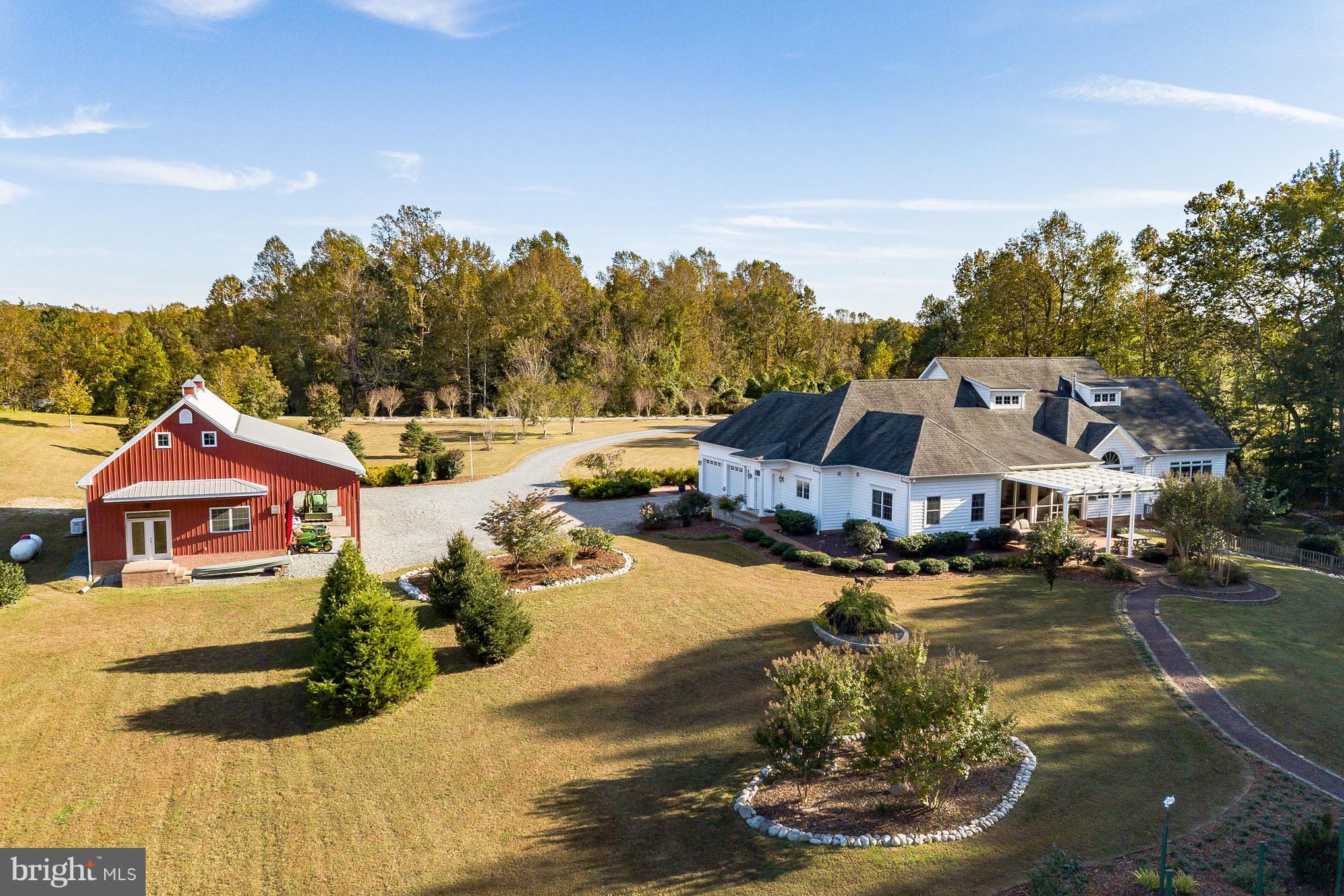 7410 Flint Hill Road Owings, MD 20736 - Photo 49 of 56 Aerial