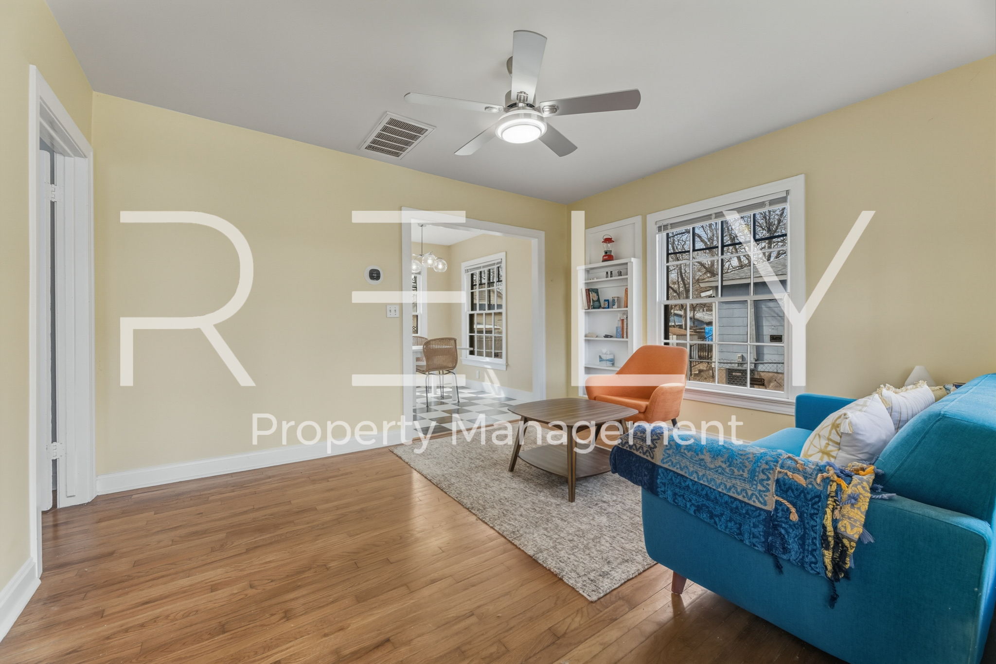 933 East 56th 1/2 Street Austin, TX 78751 - Photo 8 of 37 a living room with furniture and a large window