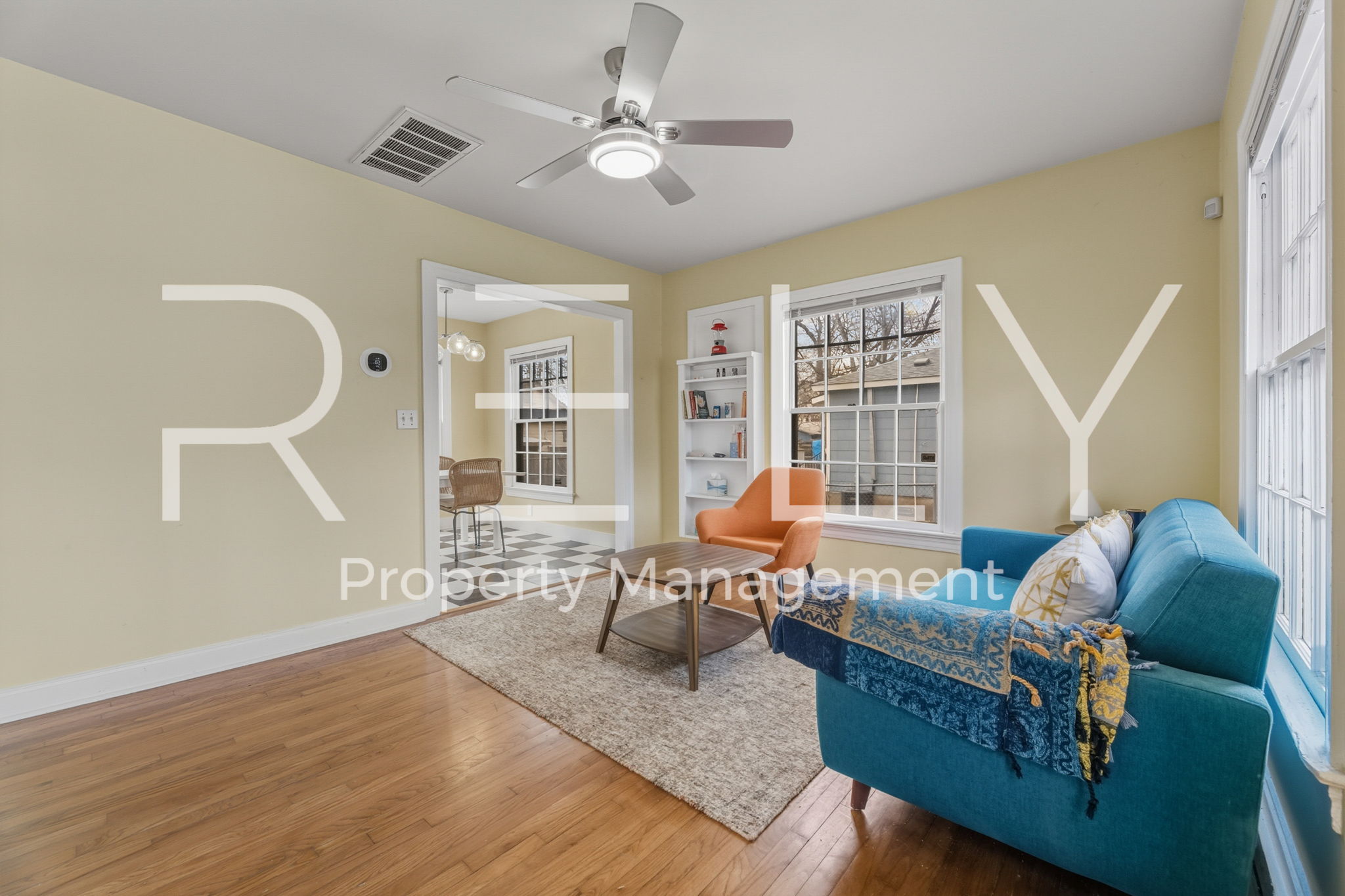 933 East 56th 1/2 Street Austin, TX 78751 - Photo 9 of 37 a living room with furniture and a large window
