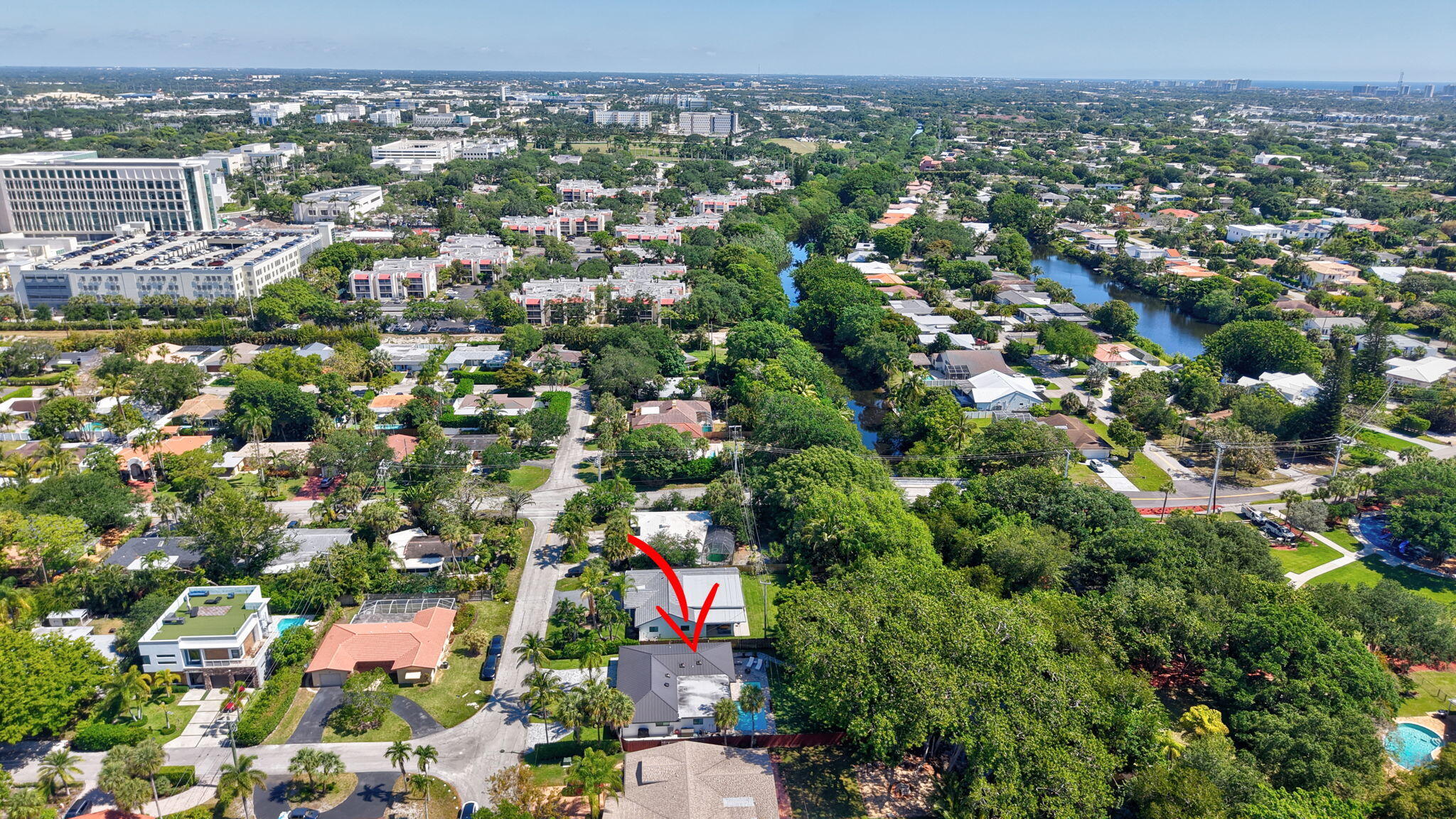 658 Northwest 7th Avenue Boca Raton, FL 33486 - Photo 36 of 37 Aerial