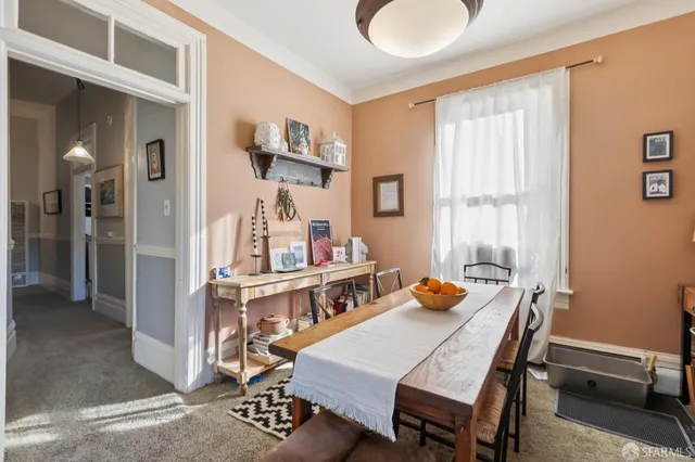 a view of a balcony with chairs