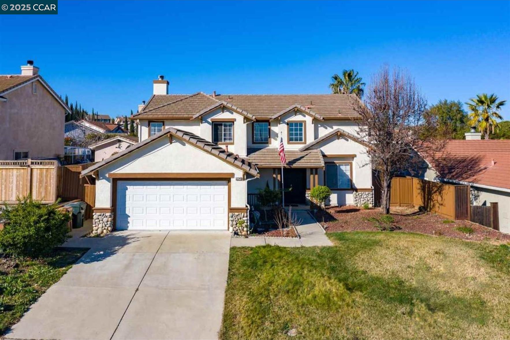 5224 Cedar Ridge Way Antioch, CA 94531 - Photo 2 of 5 a front view of a house with a yard