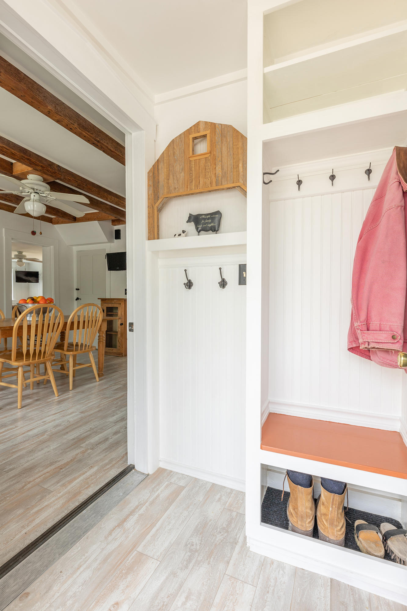 1477 Belfast Road Knox, ME 04986 - Photo 3 of 36 Sweet mud room w/cubbies