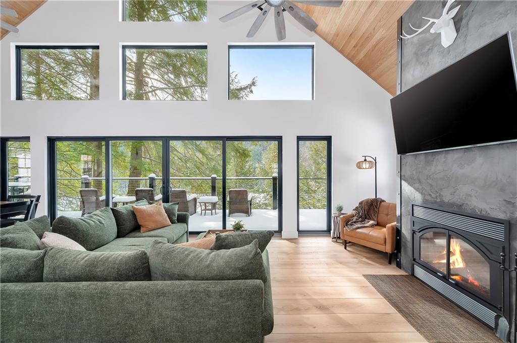 162 East Maple Lane Clarion, PA 16214 - Photo 13 of 49 a living room with furniture and a flat screen tv