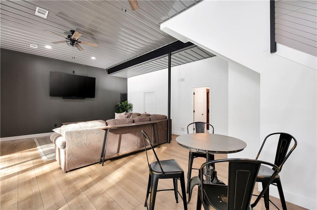 162 East Maple Lane Clarion, PA 16214 - Photo 31 of 49 a living room with furniture and a flat screen tv