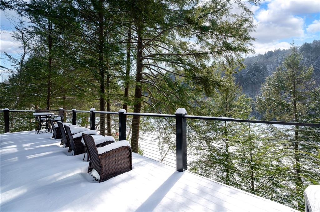 162 East Maple Lane Clarion, PA 16214 - Photo 37 of 49 a view of a balcony with chairs