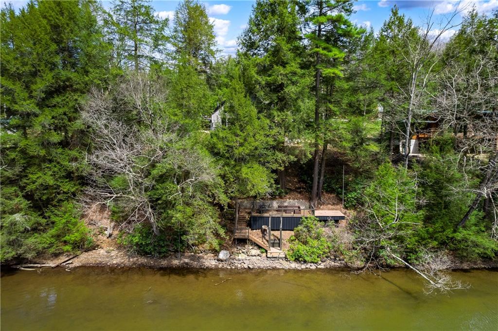 162 East Maple Lane Clarion, PA 16214 - Photo 42 of 49 Beautiful riverfront deck with a platform ready for a hot tub or storage shed