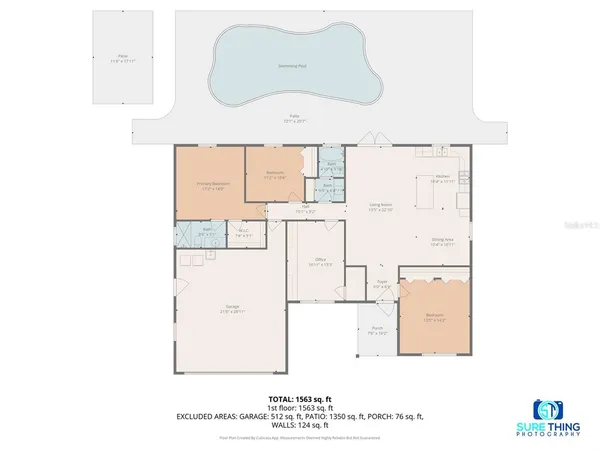 a bedroom with a bed and a book shelf