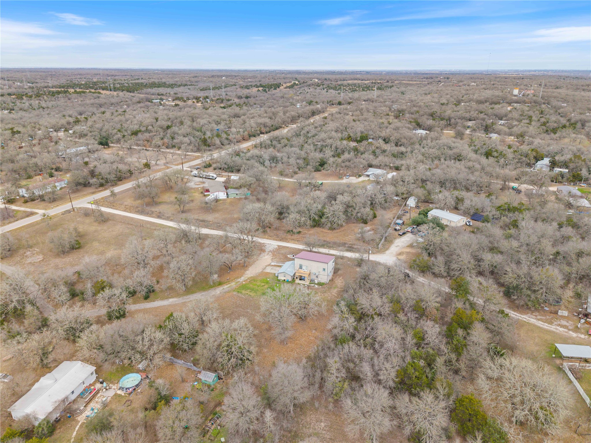 211 Webberwood Way Elgin, TX 78621 - Photo 4 of 9 an aerial view of residential houses with outdoor space