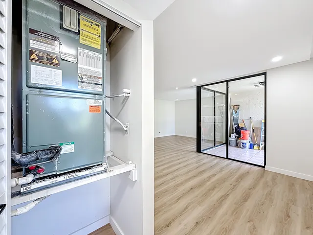 a view of a small space