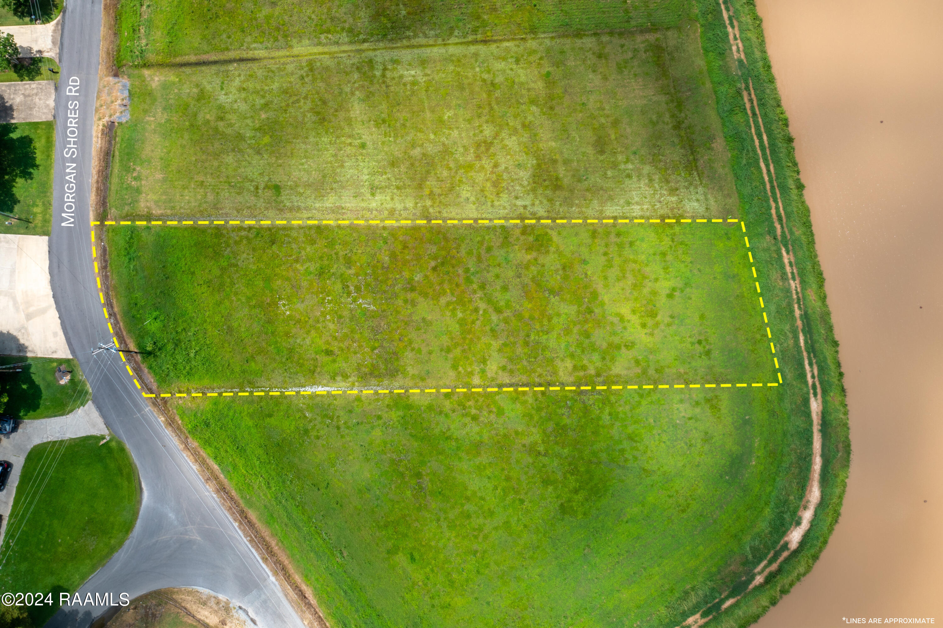 Lot 5 Morgan Shore's Road Lake Arthur, LA 70549 - Photo 4 of 9 Aerial of Lot 5