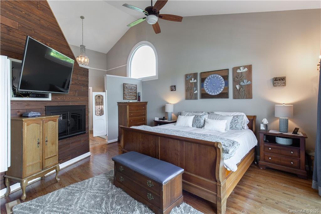 231 Pennington Road Rock Hill, SC 29732 - Photo 17 of 46 a bedroom with a bed and a flat screen tv