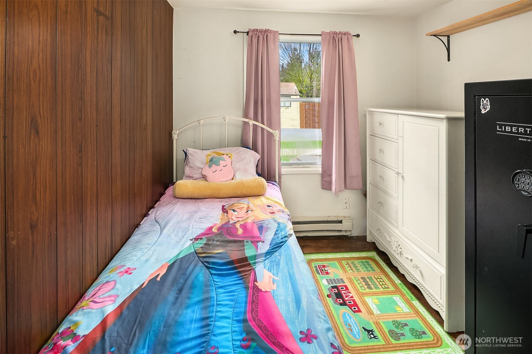 3404 Southeast 5th Street Renton, WA 98058 - Photo 11 of 24 a bedroom with baby bed and a window