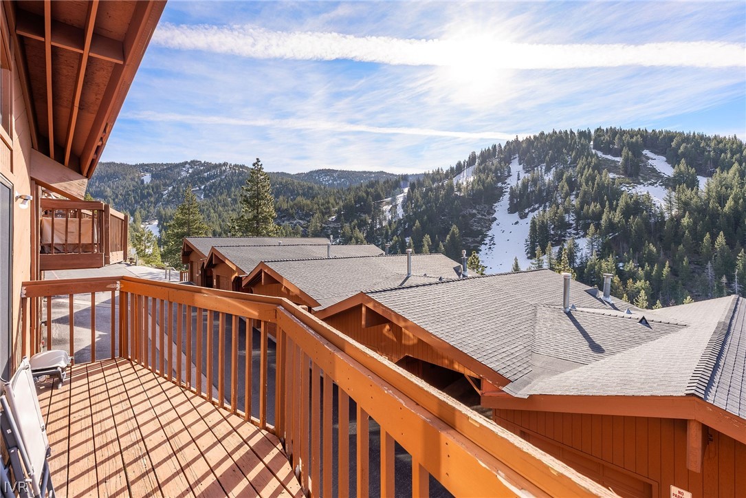 400 Fairview Boulevard, Unit 80 Incline Village, NV 89451 - Photo 3 of 23 a view of a balcony with two chairs and a table
