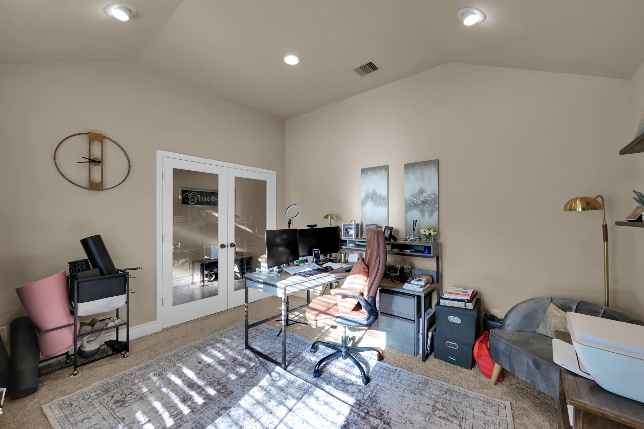 3814 Trophy Ridge Spring, TX 77386 - Photo 7 of 39 a living room with furniture and wooden floor