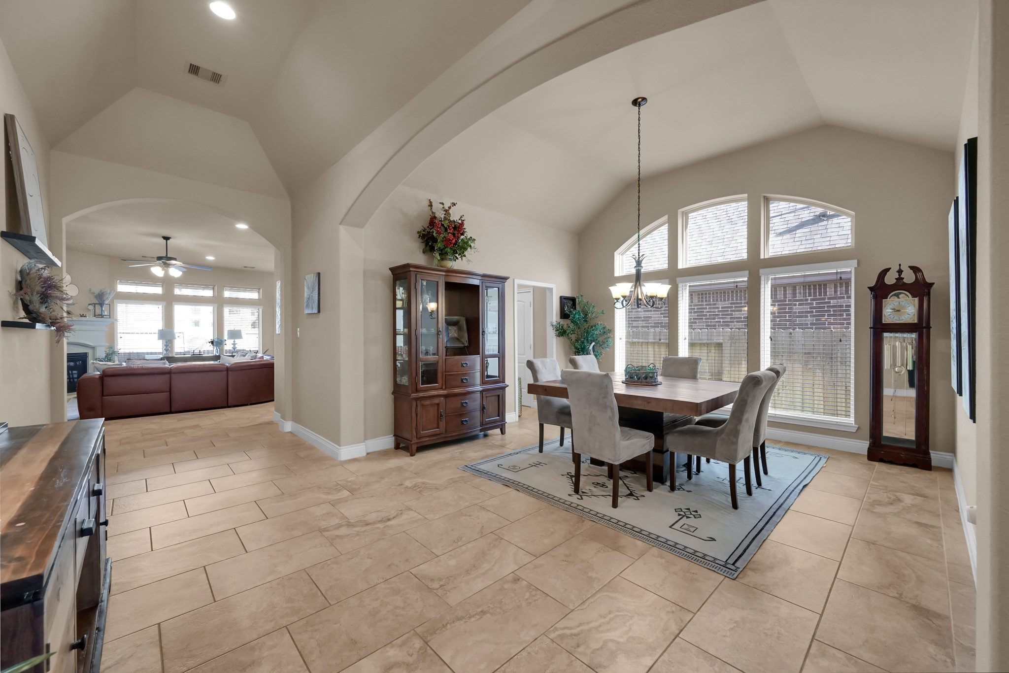 3814 Trophy Ridge Spring, TX 77386 - Photo 9 of 39 a view of a dining room with furniture window and outside view