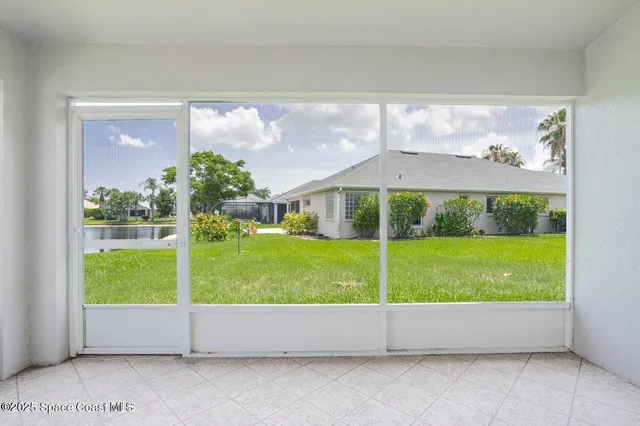 a view of outdoor space yard and swimming pool
