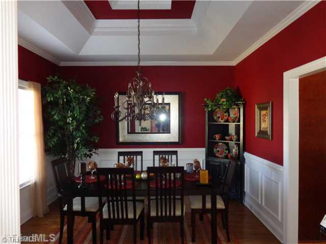 8124 Hawkins Road Clemmons, NC 27012 - Photo 3 of 9 Dining Room. Beautiful dining room. Note the attention to detail!