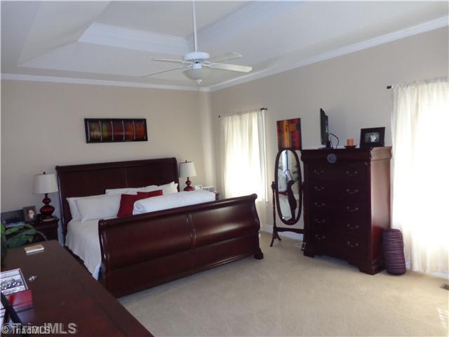 8124 Hawkins Road Clemmons, NC 27012 - Photo 8 of 9 Master Bedroom. Great master suite with access to the deck.
