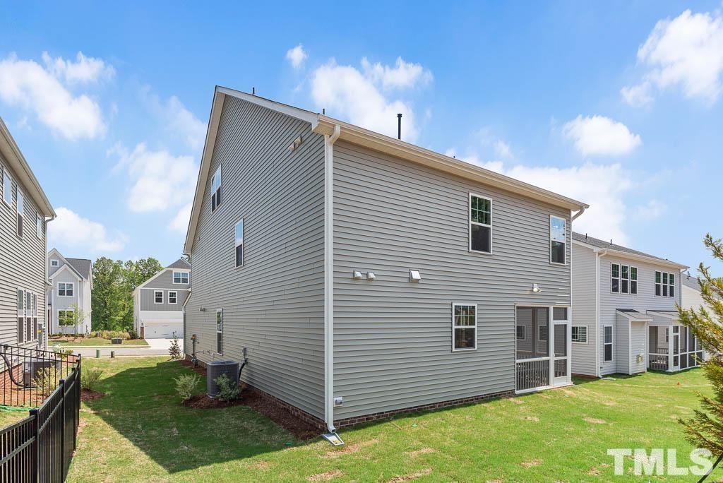 112 Thrower Lane Garner, NC 27529 - Photo 34 of 38 a view of backyard with patio