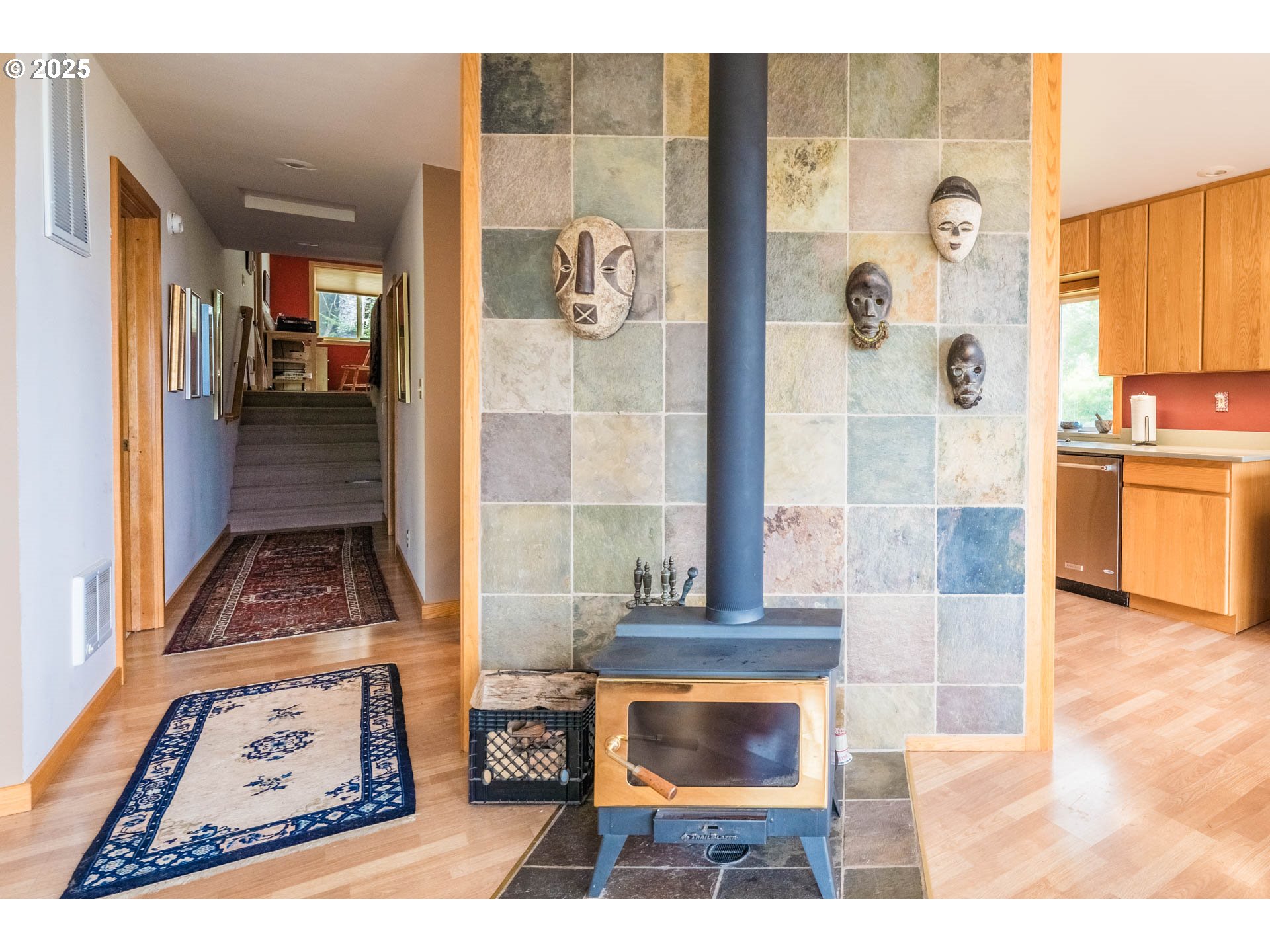 117 Southwest 66th South Beach, OR 97366 - Photo 13 of 40 a picture of a bathroom with mirror and door