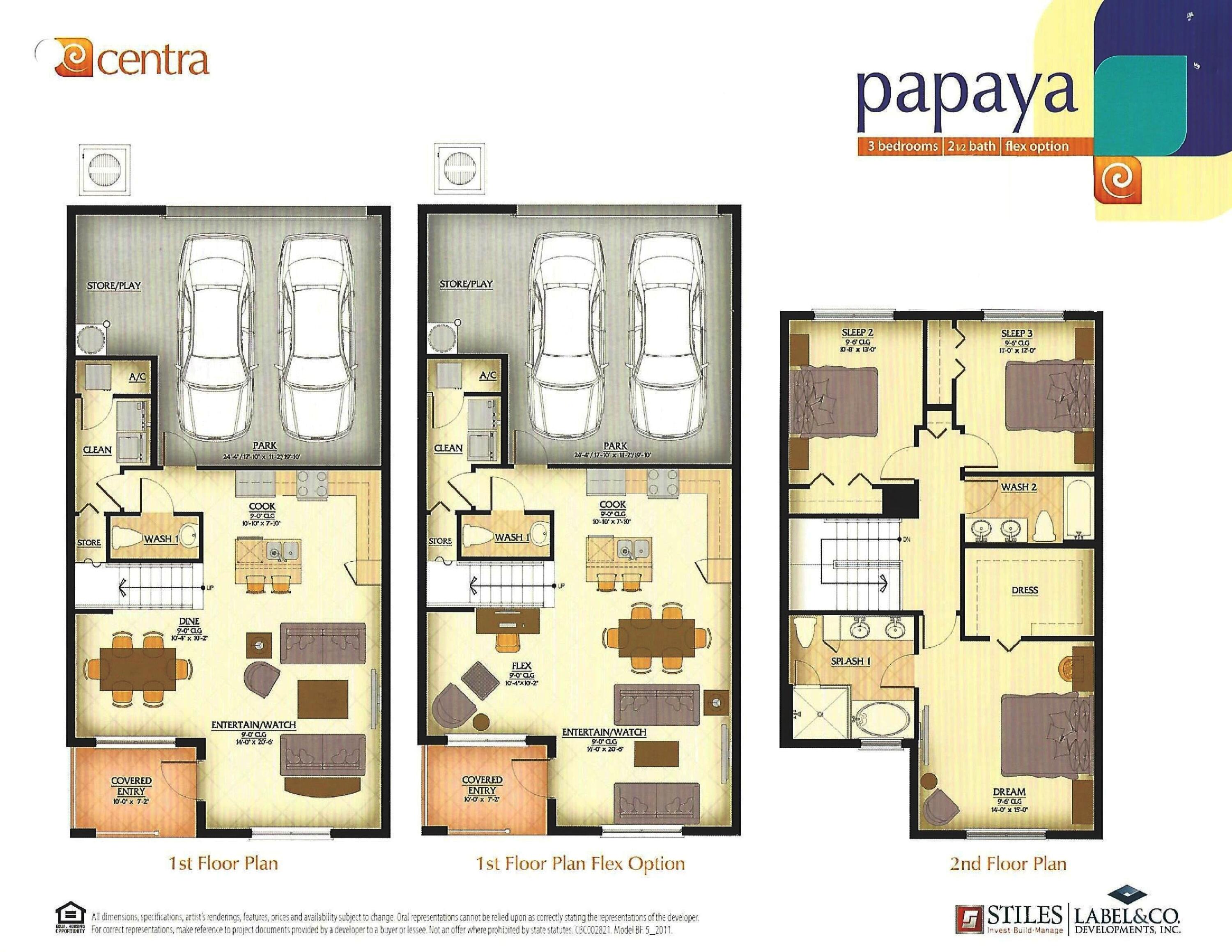 1440 Northwest 48th Drive Boca Raton, FL 33431 - Photo 51 of 51 0 1440 papaya floorPlan jpeg best