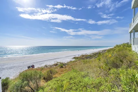 a view of a swimming pool and outdoor space