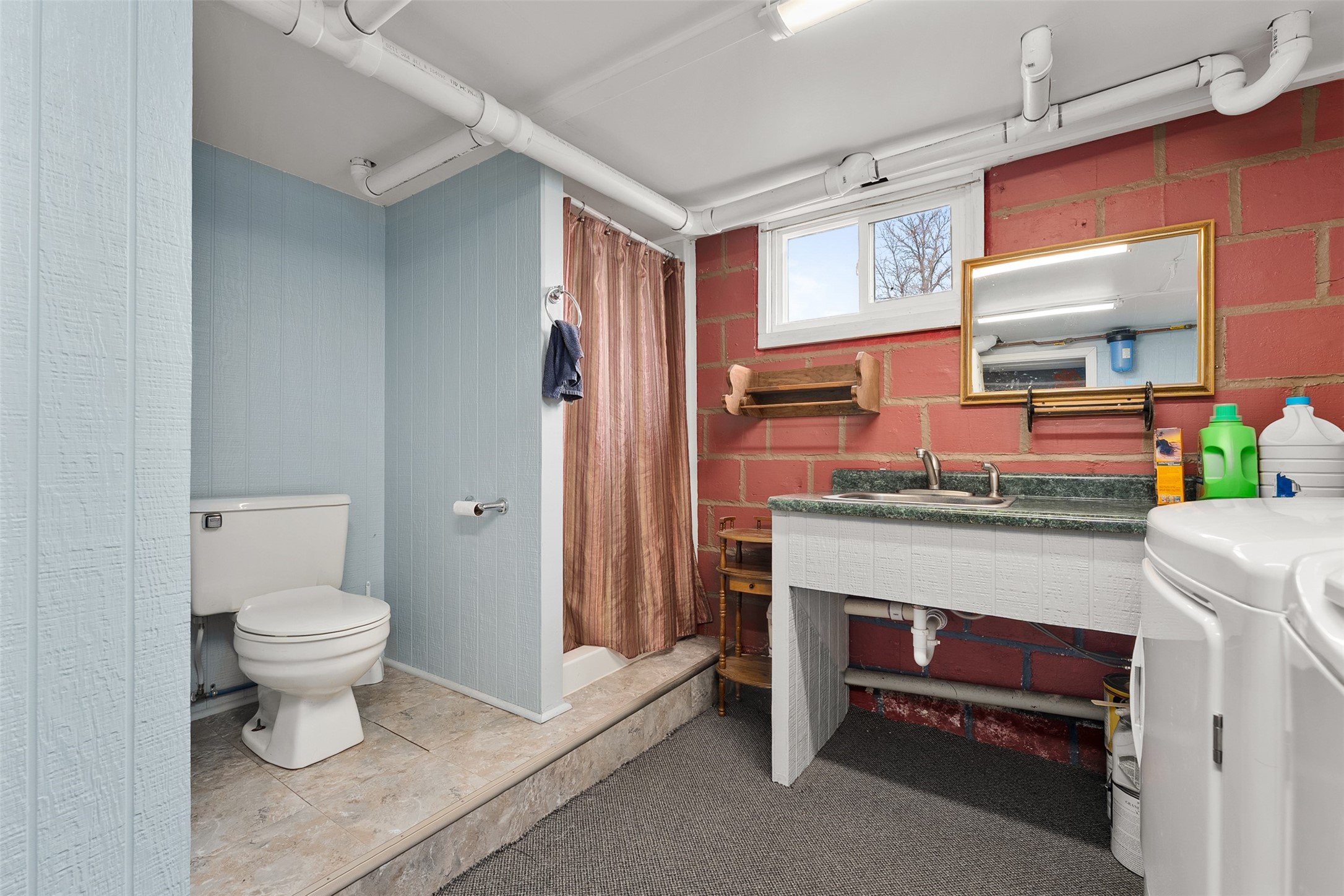 N5379 Walnut Street Tony, WI 54563 - Photo 28 of 42 lower level bathroom/laundry room