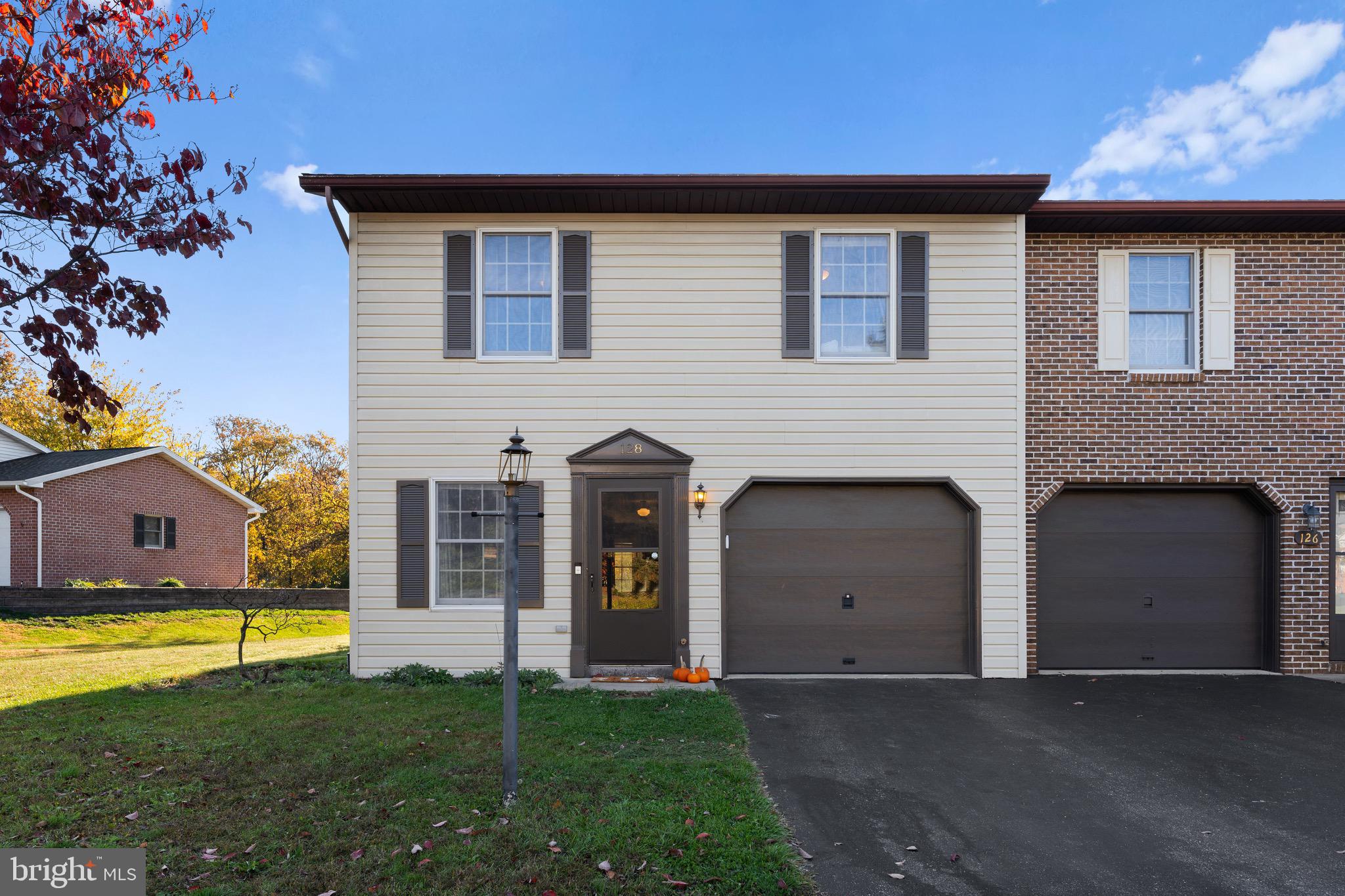 128 Minnich Road Chambersburg, PA 17201 - Photo 34 of 38 End Row Townhome | Front Exterior