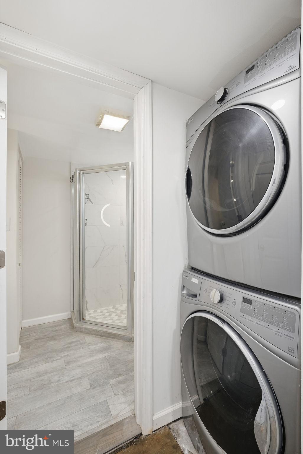 8712 Geren Road Silver Spring, MD 20901 - Photo 57 of 72 a utility room with dryer and washer