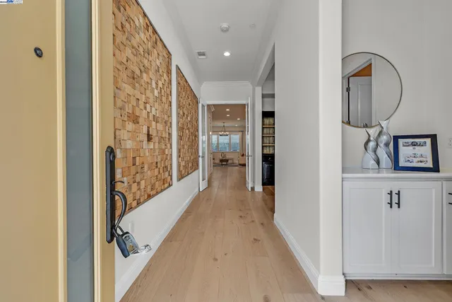 a work room with furniture and windows