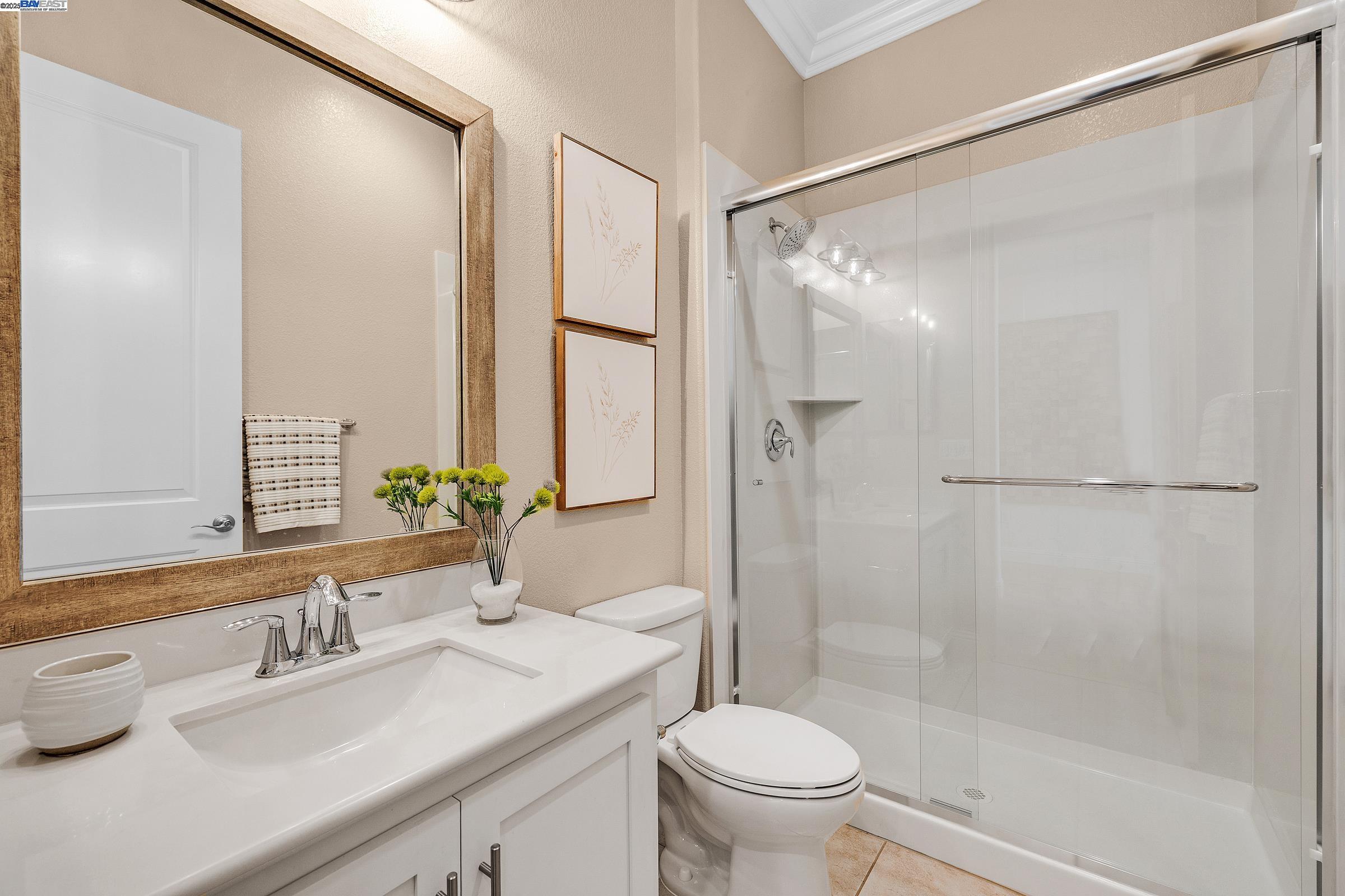4519 Spring Mountain Way Dublin, CA 94568 - Photo 6 of 52 a bathroom with a sink and a mirror