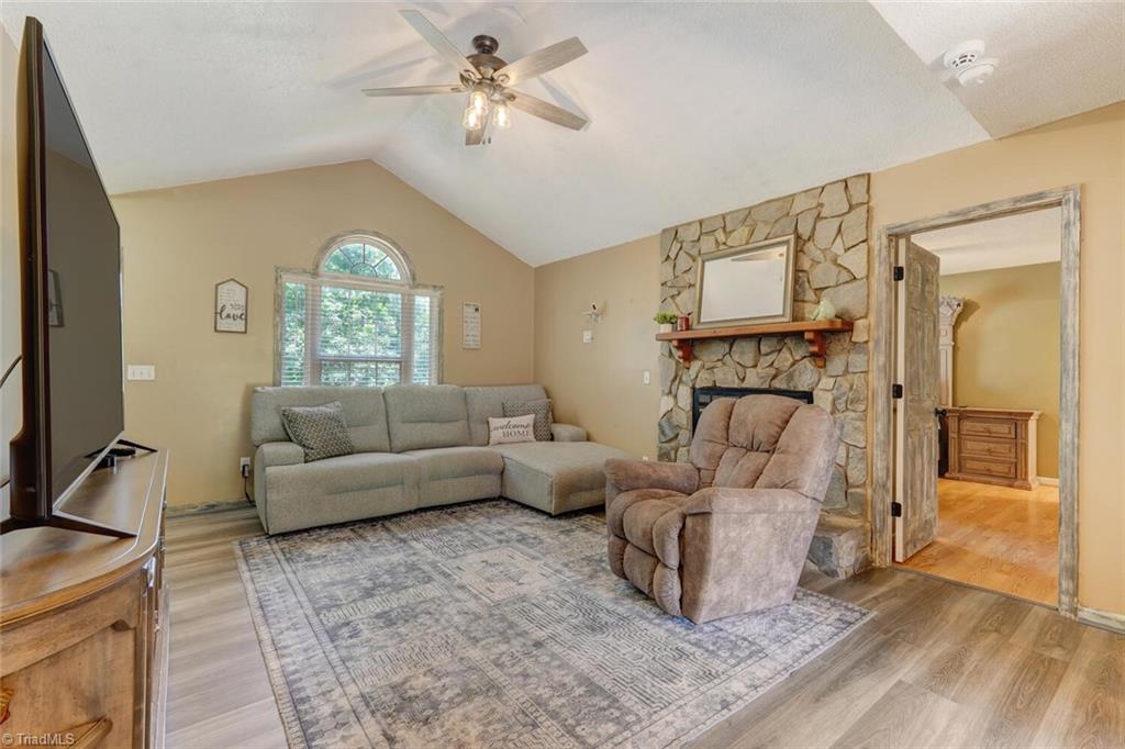 165 Ranch Drive Reidsville, NC 27320 - Photo 7 of 27 den from dining area