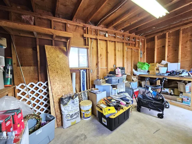 a outdoor space with furniture