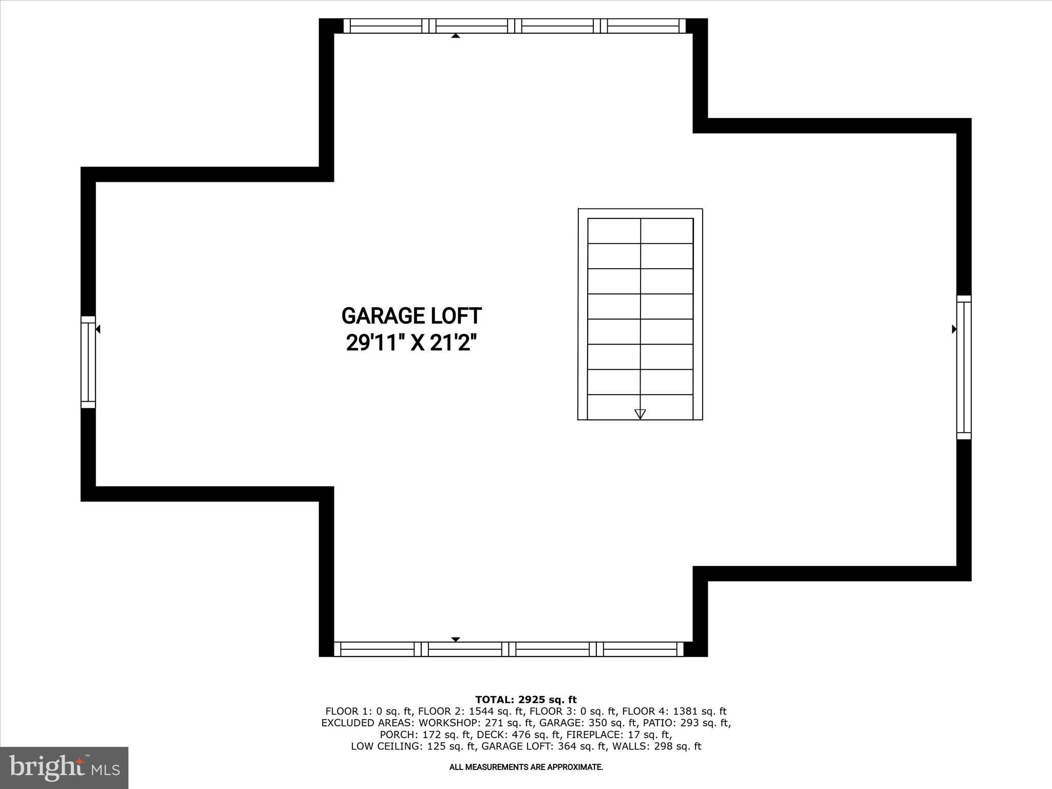 824 Seneca Park Road Baltimore, MD 21220 - Photo 69 of 70 Garage Loft Floor Plan
