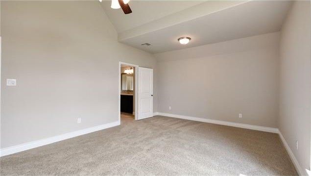 2017 Limestone Lake Drive Georgetown, TX 78633 - Photo 17 of 25 an empty room with ceiling fan and window